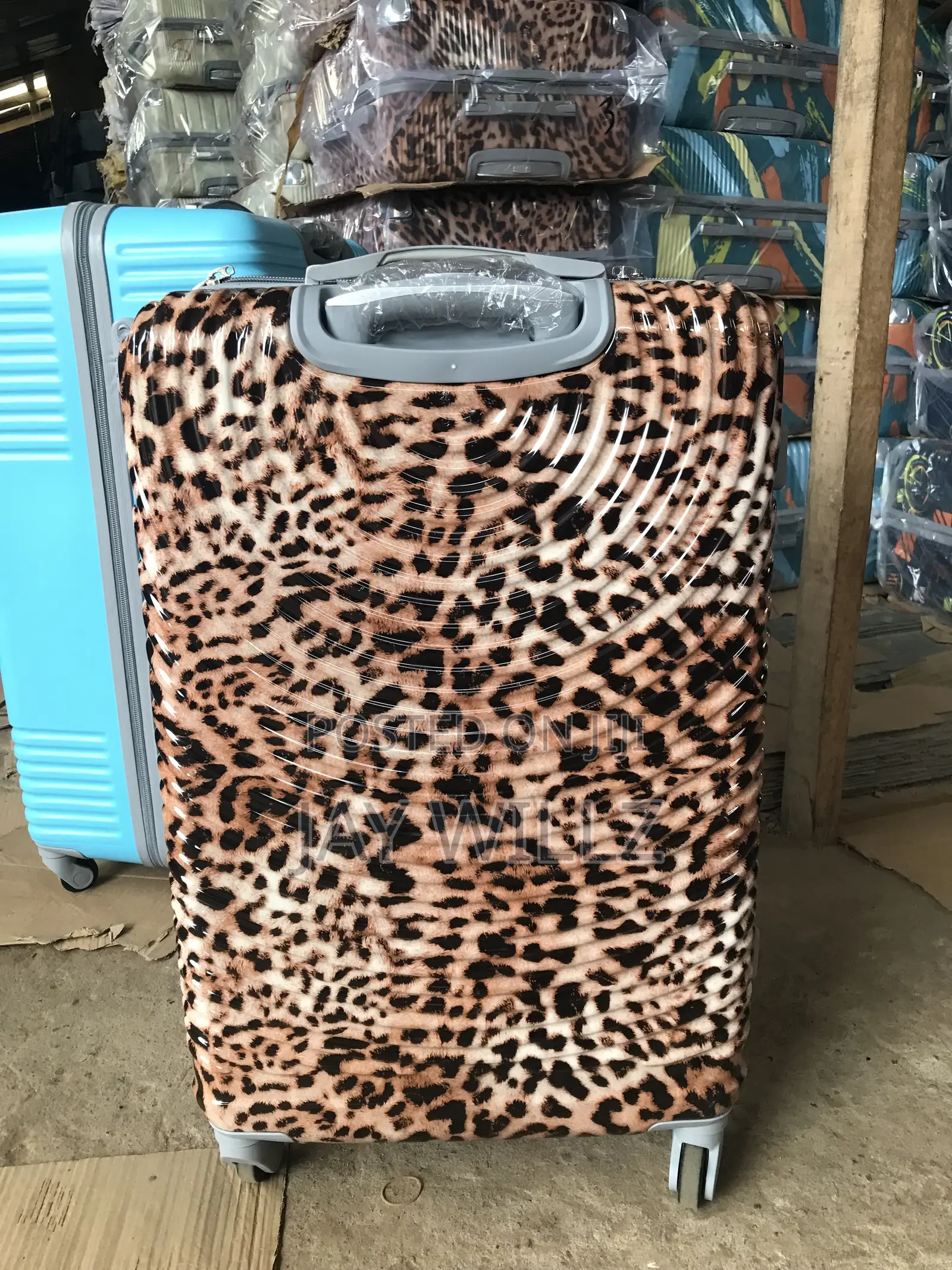Leopard Striped (3in1) Traveling Bag (6 Set)