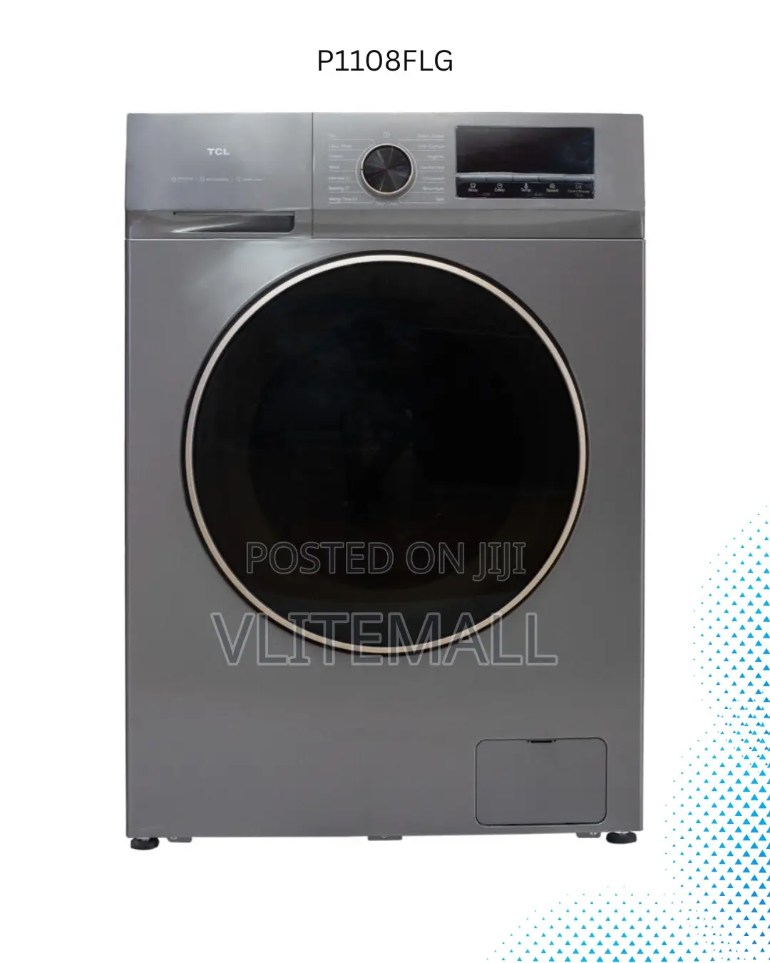 TCL Front Load Inverter 8kg Washing Machine P1108flg