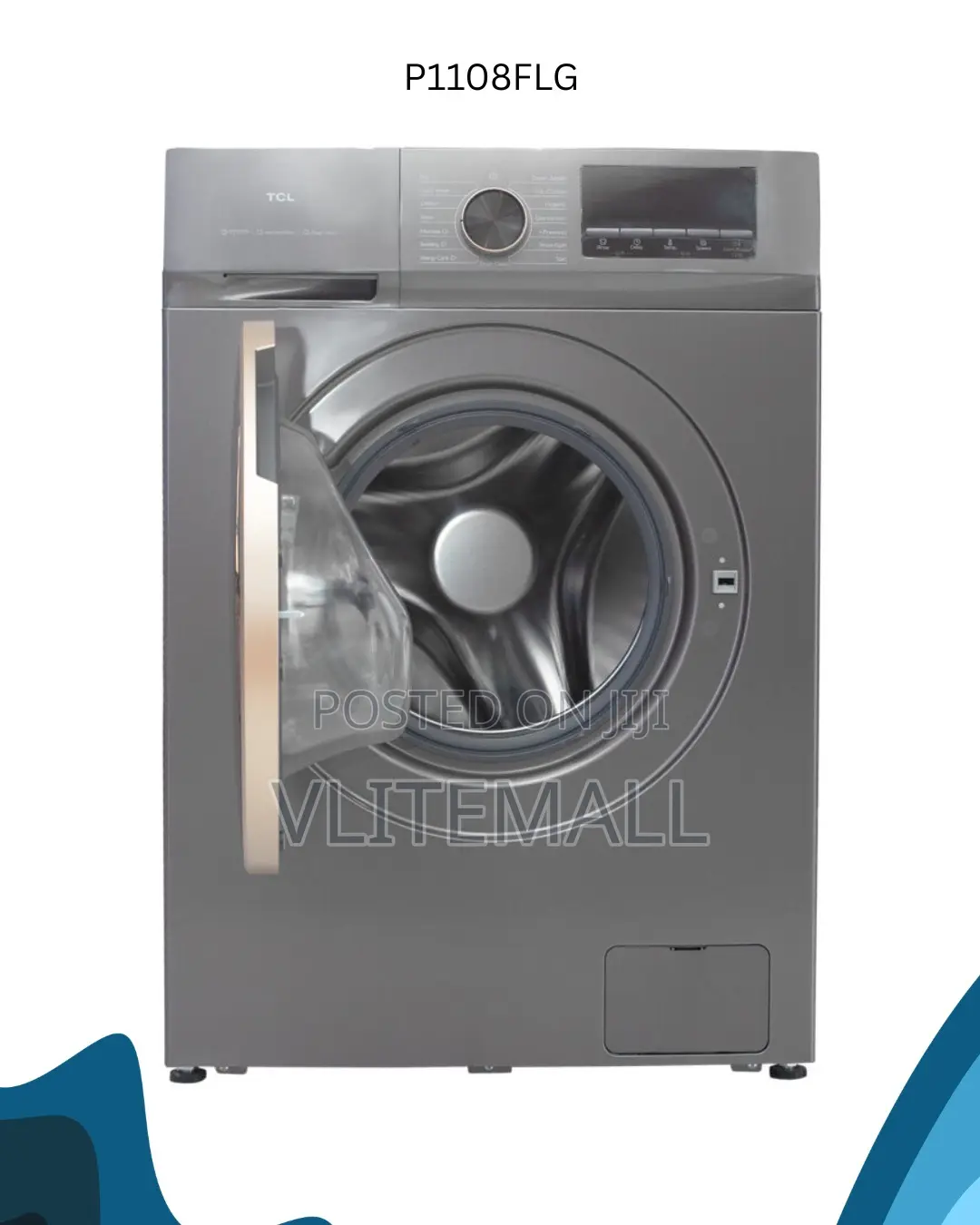 TCL Front Load Inverter 8kg Washing Machine P1108flg