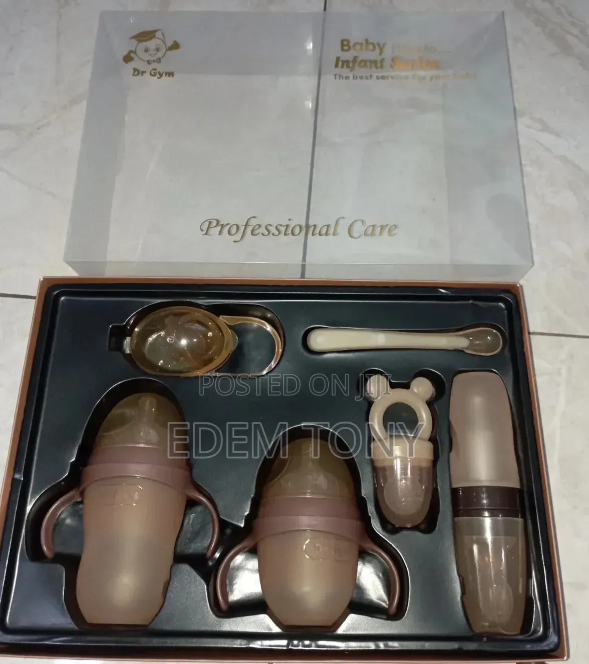 Dr Gym Silicone Baby Feeding Bottle Set