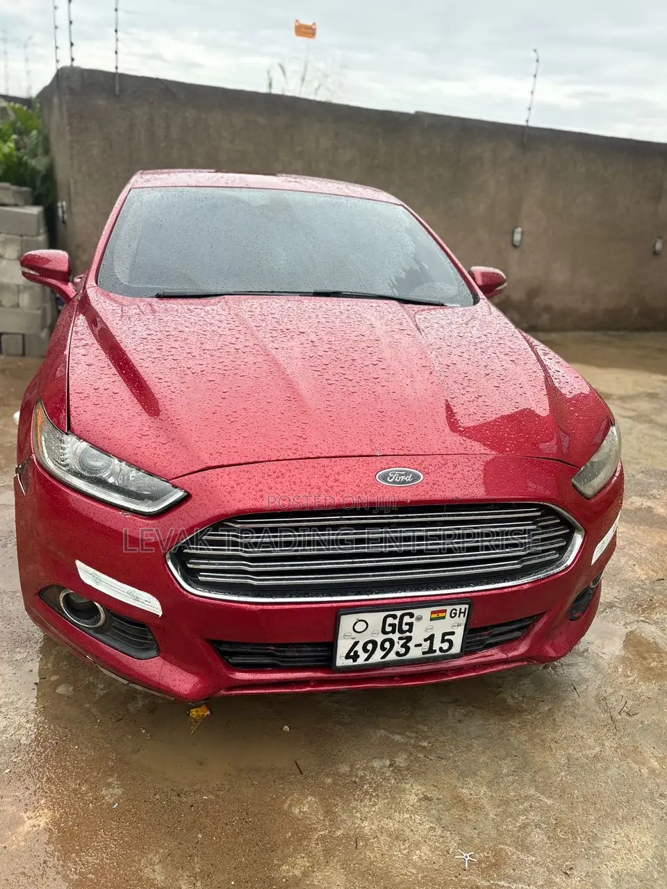 Ford Fusion SE 2013 Red