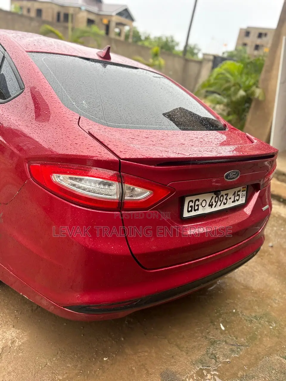 Ford Fusion SE 2013 Red