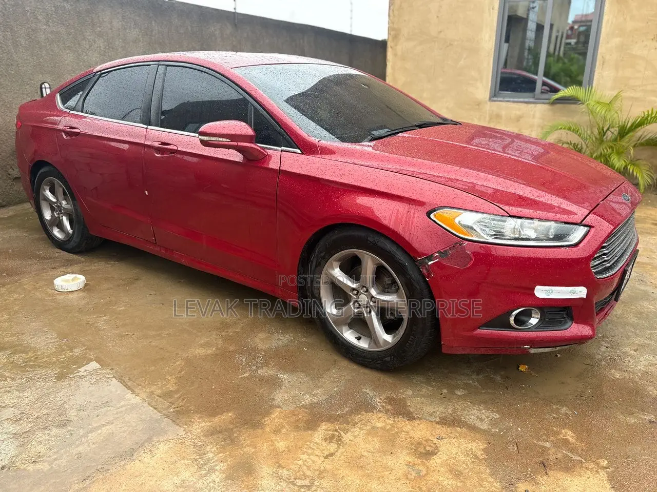 Ford Fusion SE 2013 Red