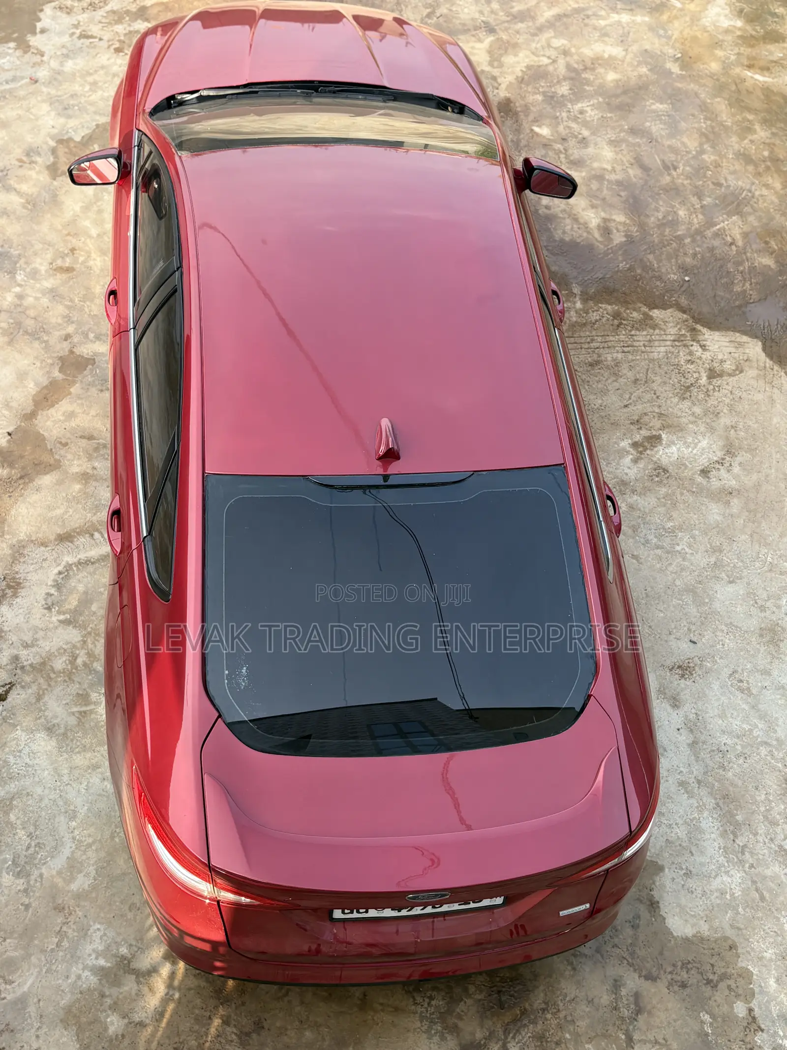 Ford Fusion SE 2013 Red