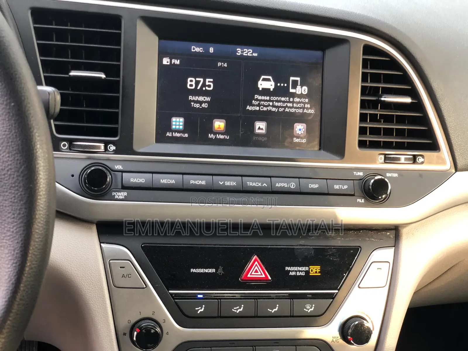Hyundai Elantra ECO Sedan FWD (1.4L 4cyl 7A) 2017 Gray