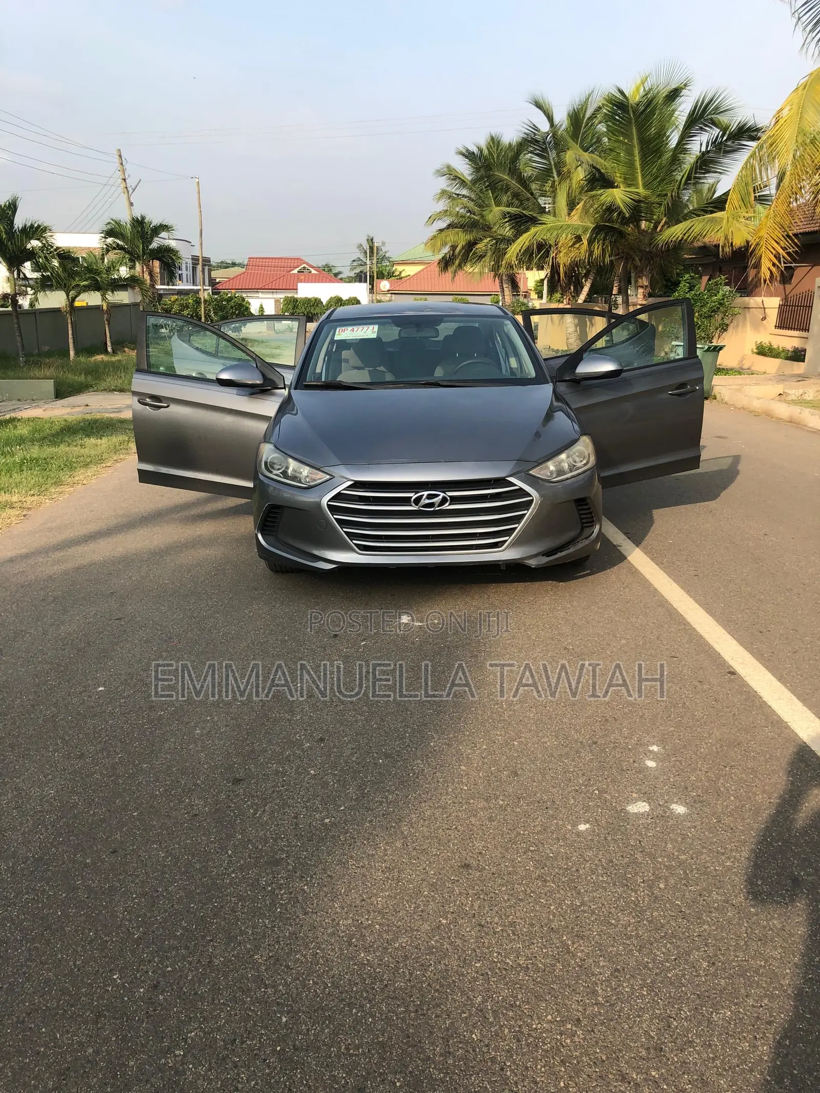 Hyundai Elantra ECO Sedan FWD (1.4L 4cyl 7A) 2017 Gray
