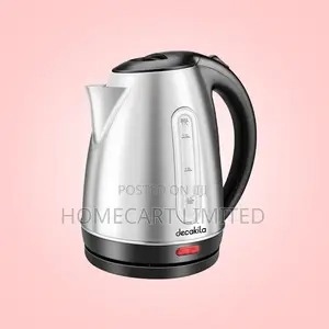 Decakila Stainless Kettle - 1.7l - 2200w - Kekt004w