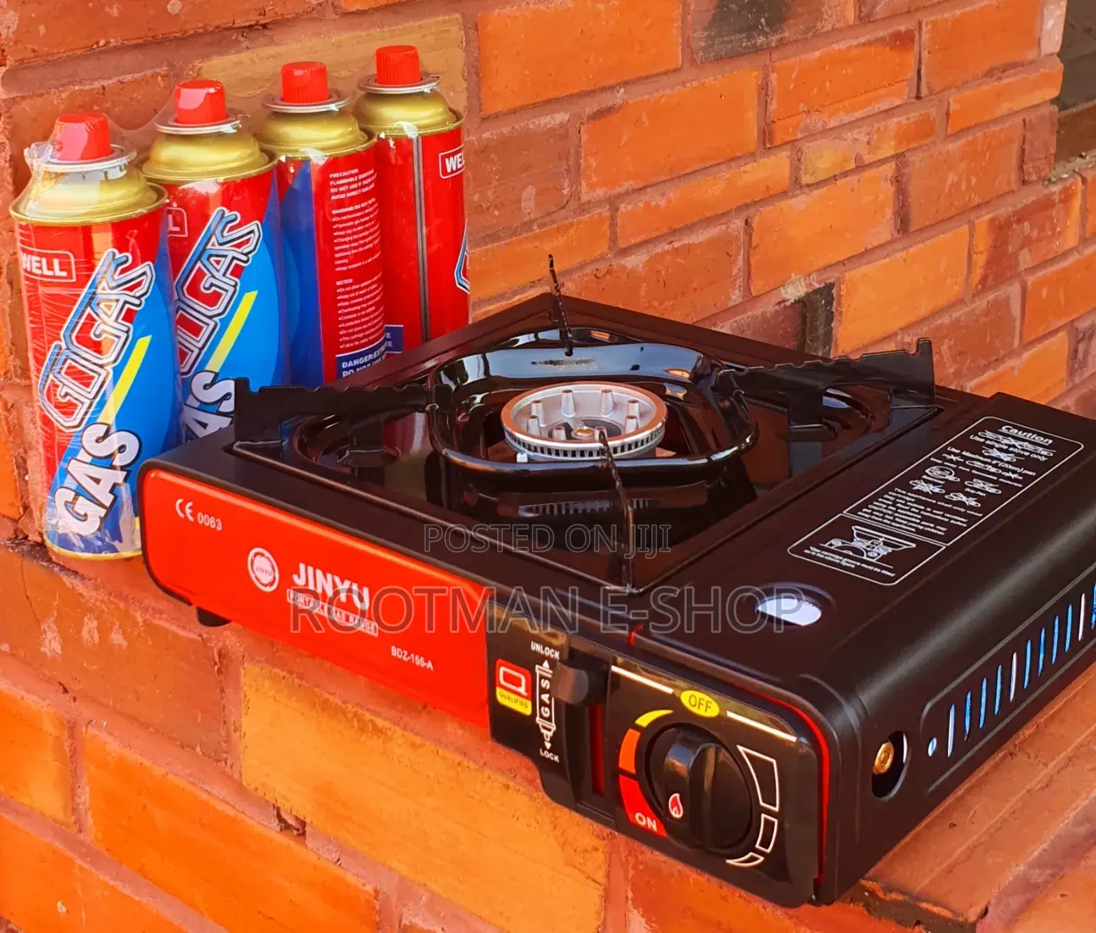 Versatil Dual Fuel Stove (Four Canister Included)