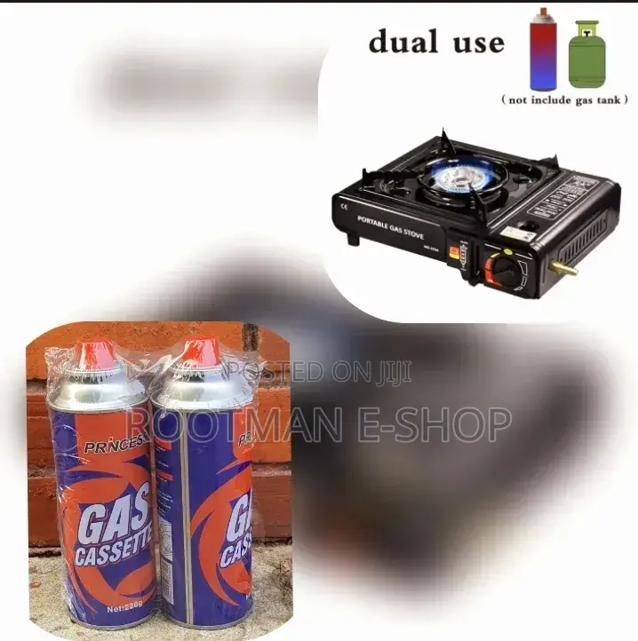 Dual Fuel Coamping Stove (2 Canisters).