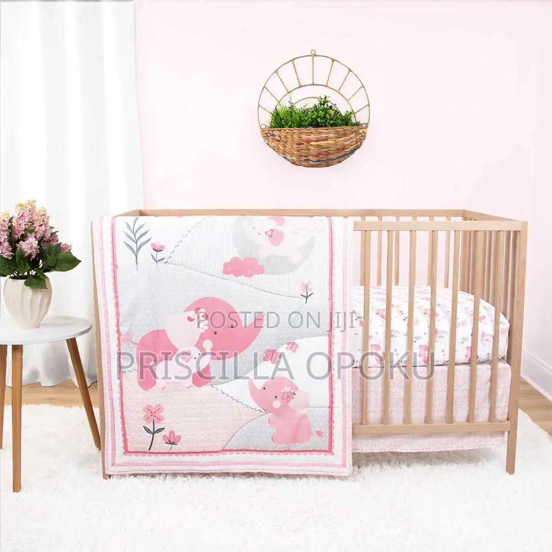 3 in 1 Crib Bedding Set