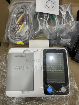 Portable Ecg Machine - 6 Channel ( Torch Screen Battery)