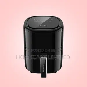 Decakila Air Fryer 4.5l 1400w - Black Digital - Keec100b