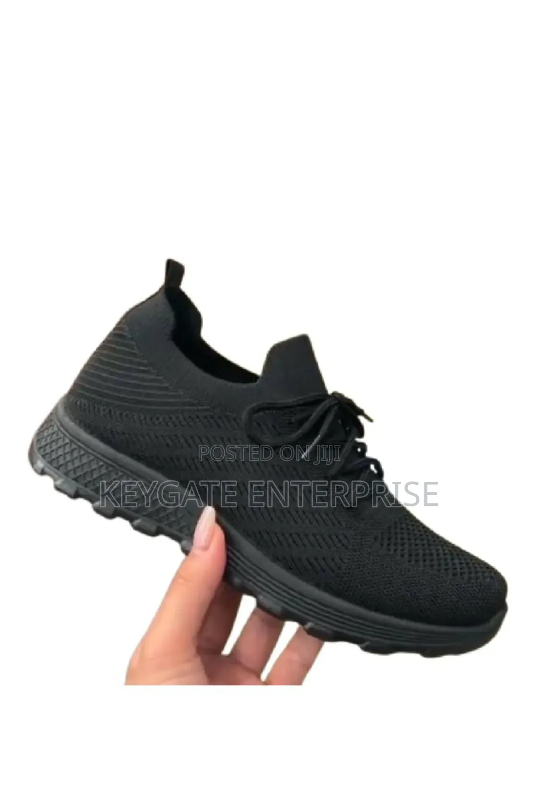 Black Casual Sneakers, Unisex