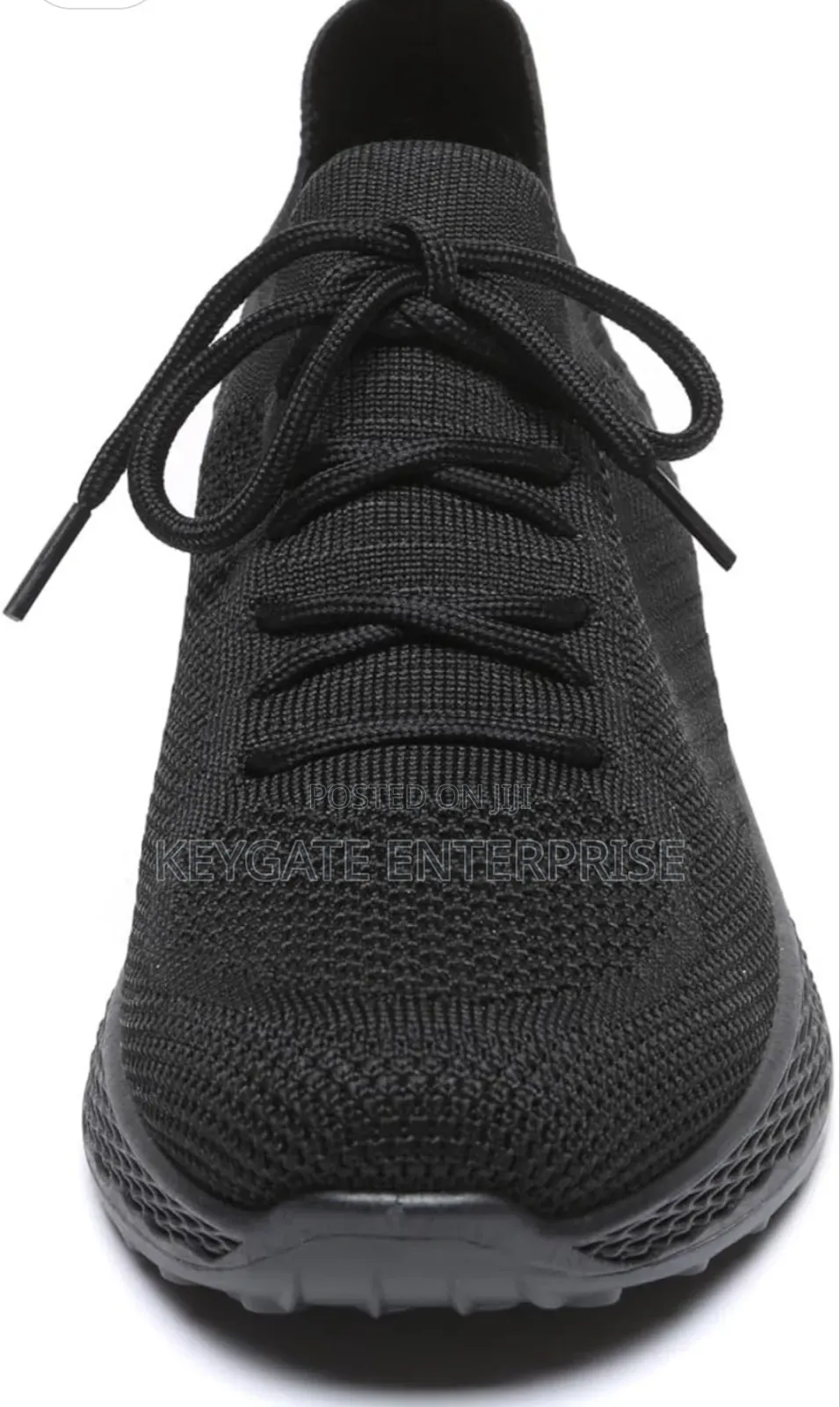 Black Casual Sneakers, Unisex