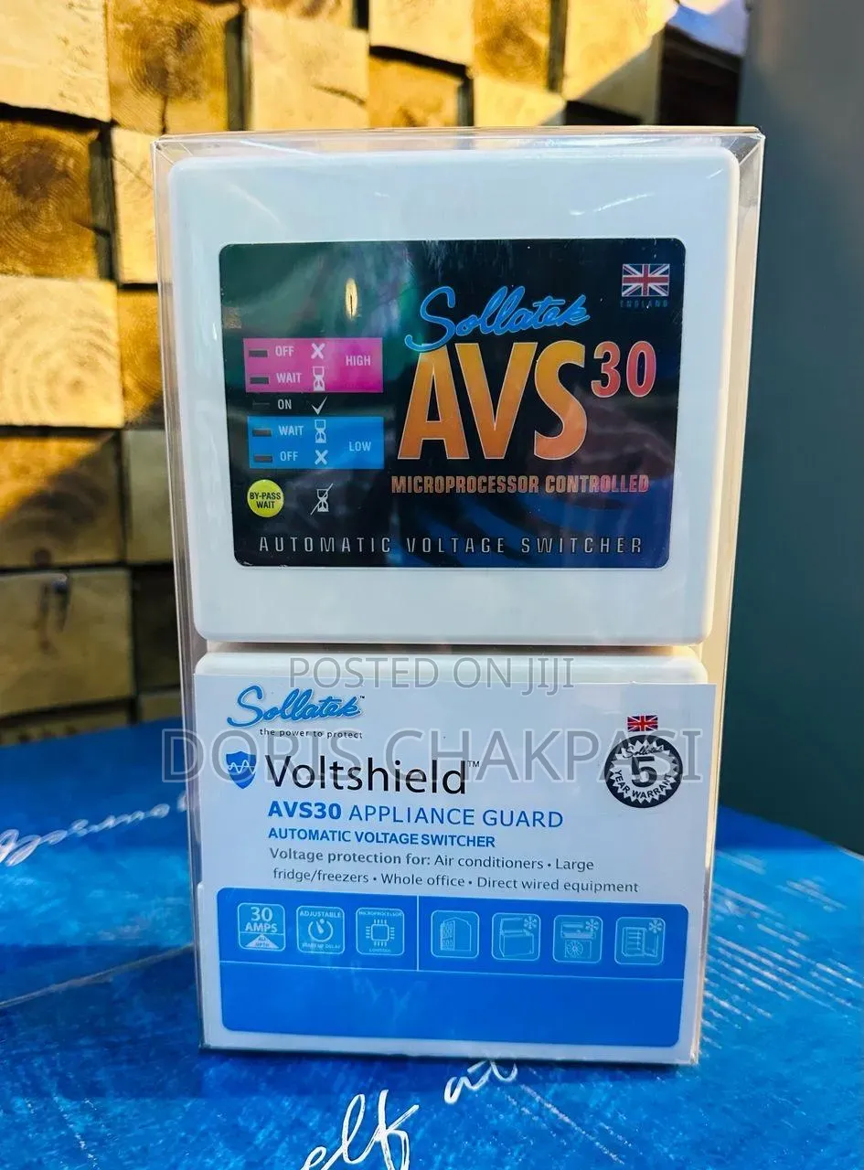 Sollatek Avs 30 Automatic Voltage Guard