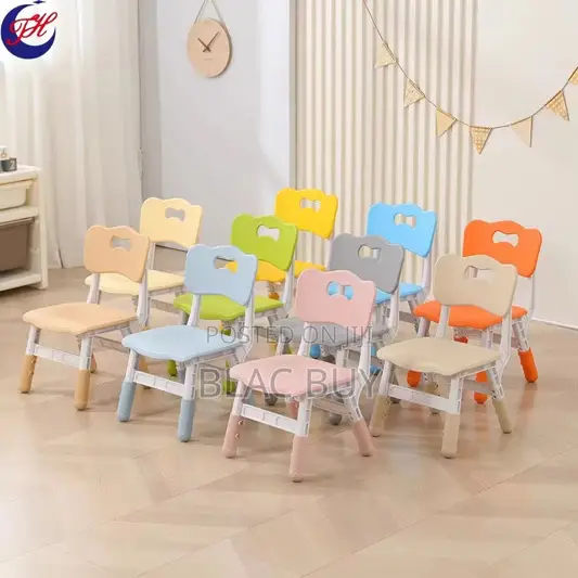 Modern Children Adjustable Plastic Chair for Kindergarten School