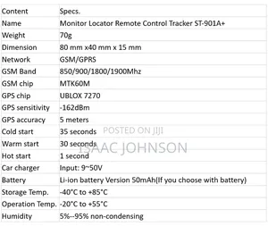 Car Motor GPS Tracker