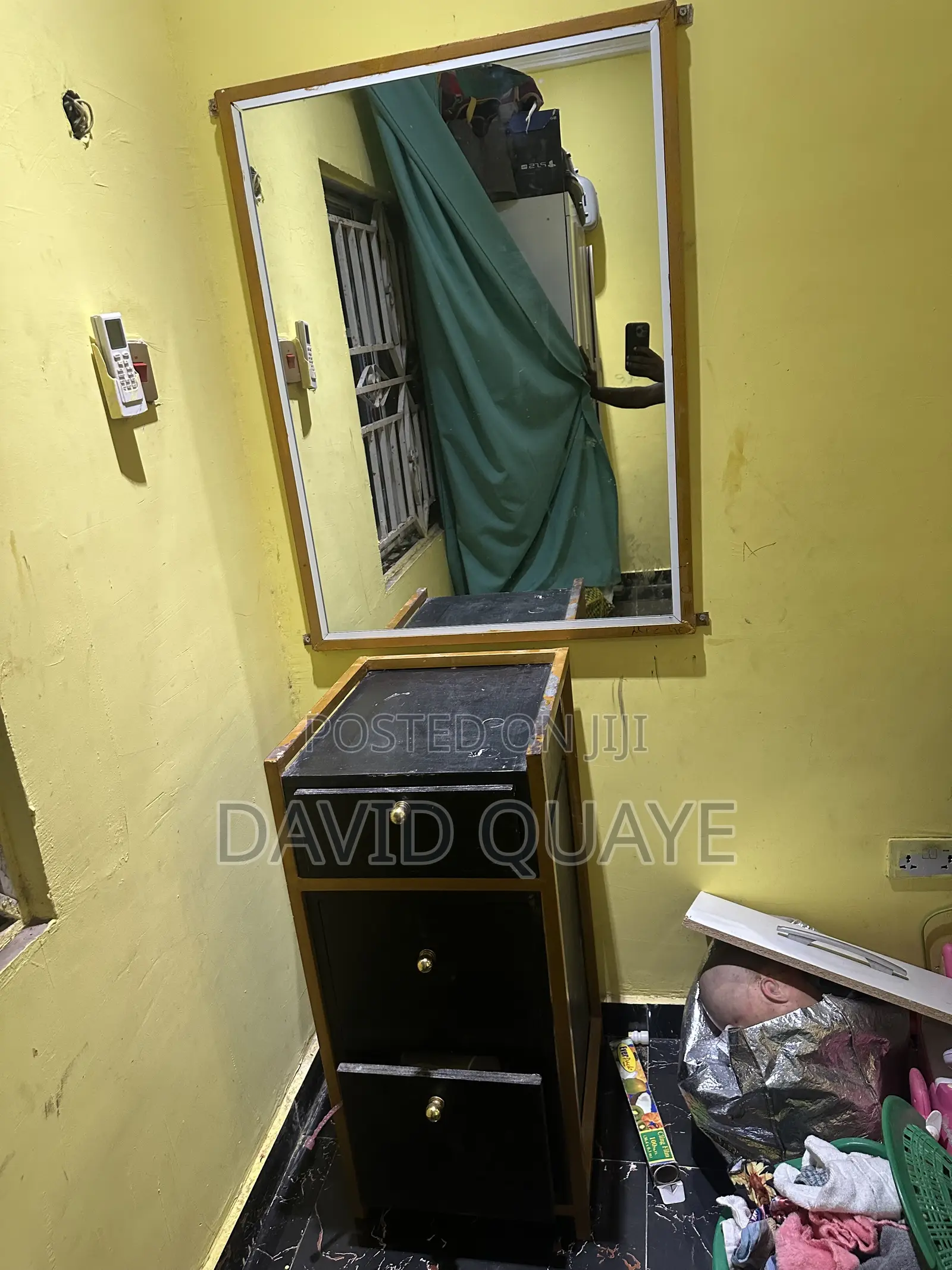 Saloon Mirror and Drawer