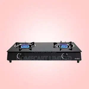 Decakila Double Glass Table Gas Stove - Kmgs043b