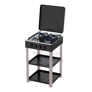 Decakila Gas Stove With Shelf + Legs - Kmgs018b