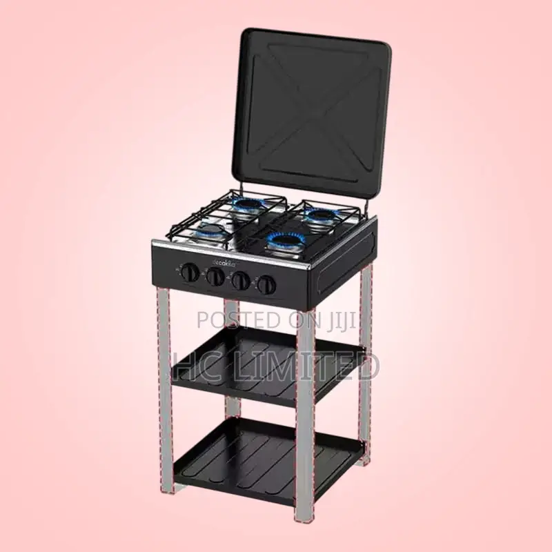 Decakila Gas Stove With Shelf + Legs - Kmgs018b