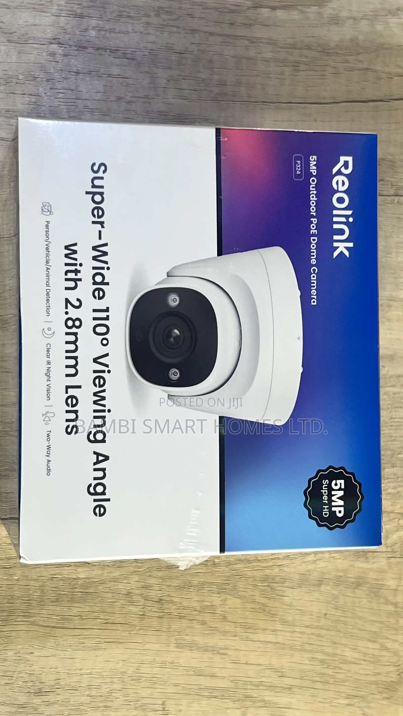Reolink 5mp Outdoor Poe Dome Camera