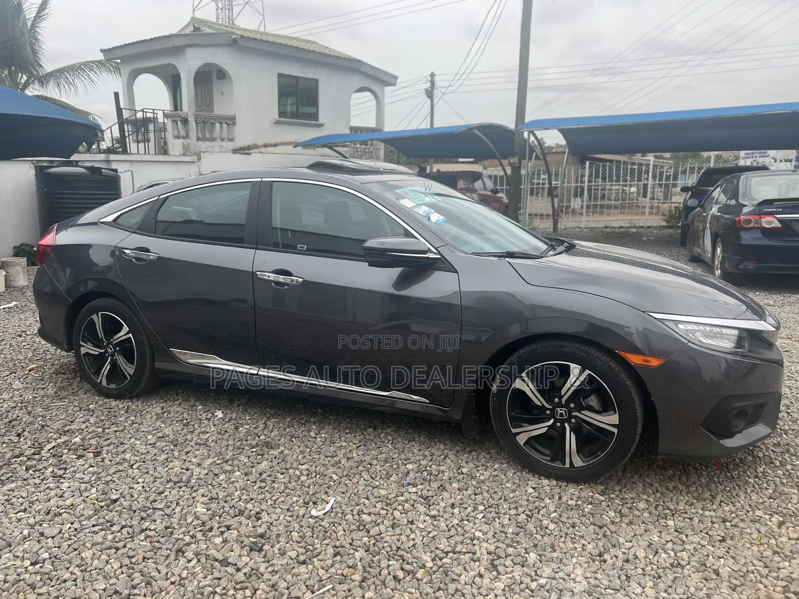 Honda Civic Touring 4dr Sedan (1.5L 4cyl) 2016 Gray