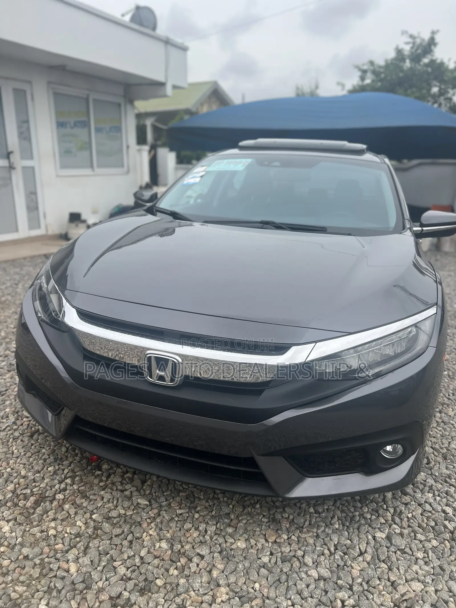 Honda Civic Touring 4dr Sedan (1.5L 4cyl) 2016 Gray