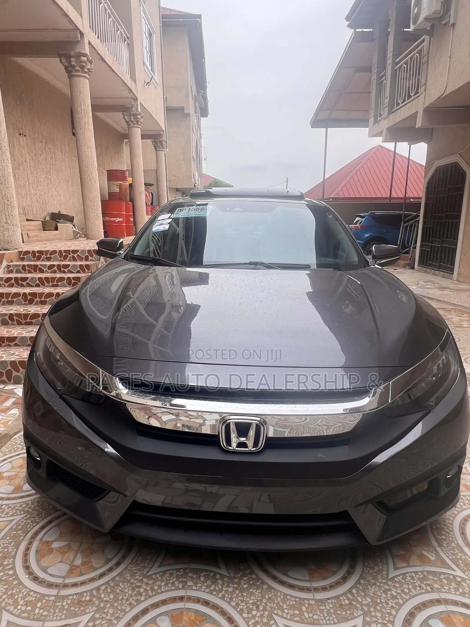 Honda Civic Touring 4dr Sedan (1.5L 4cyl) 2016 Gray