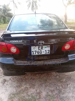 Toyota Corolla 2006 Black