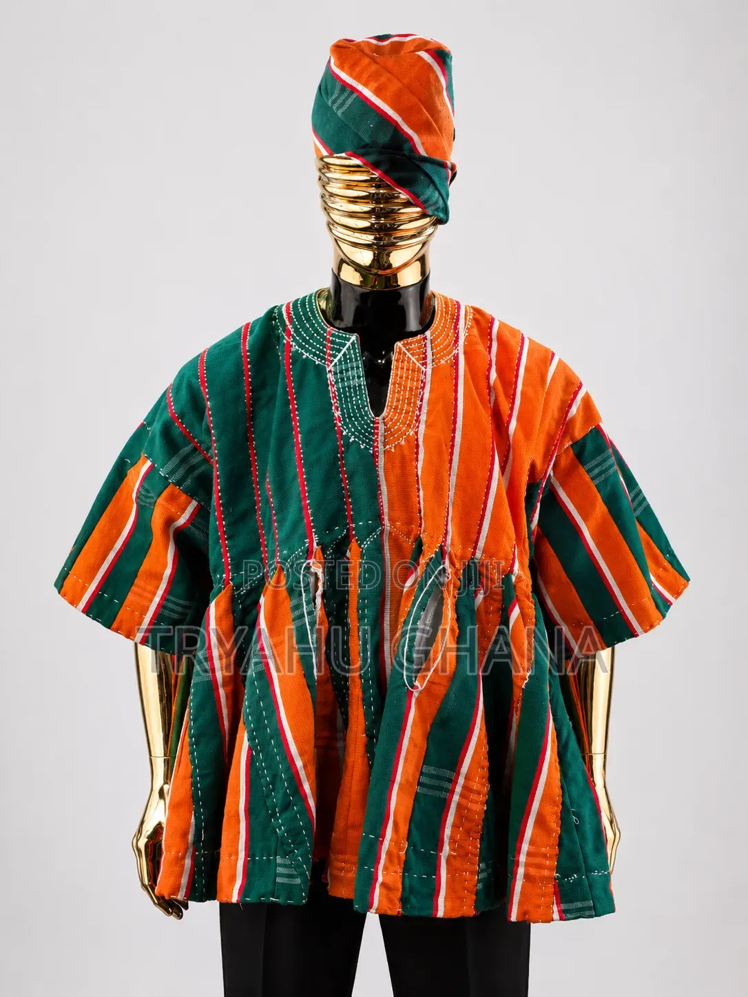 Authentic Northern Ghana Handweaving Smocks Online at Tryahu Best Price