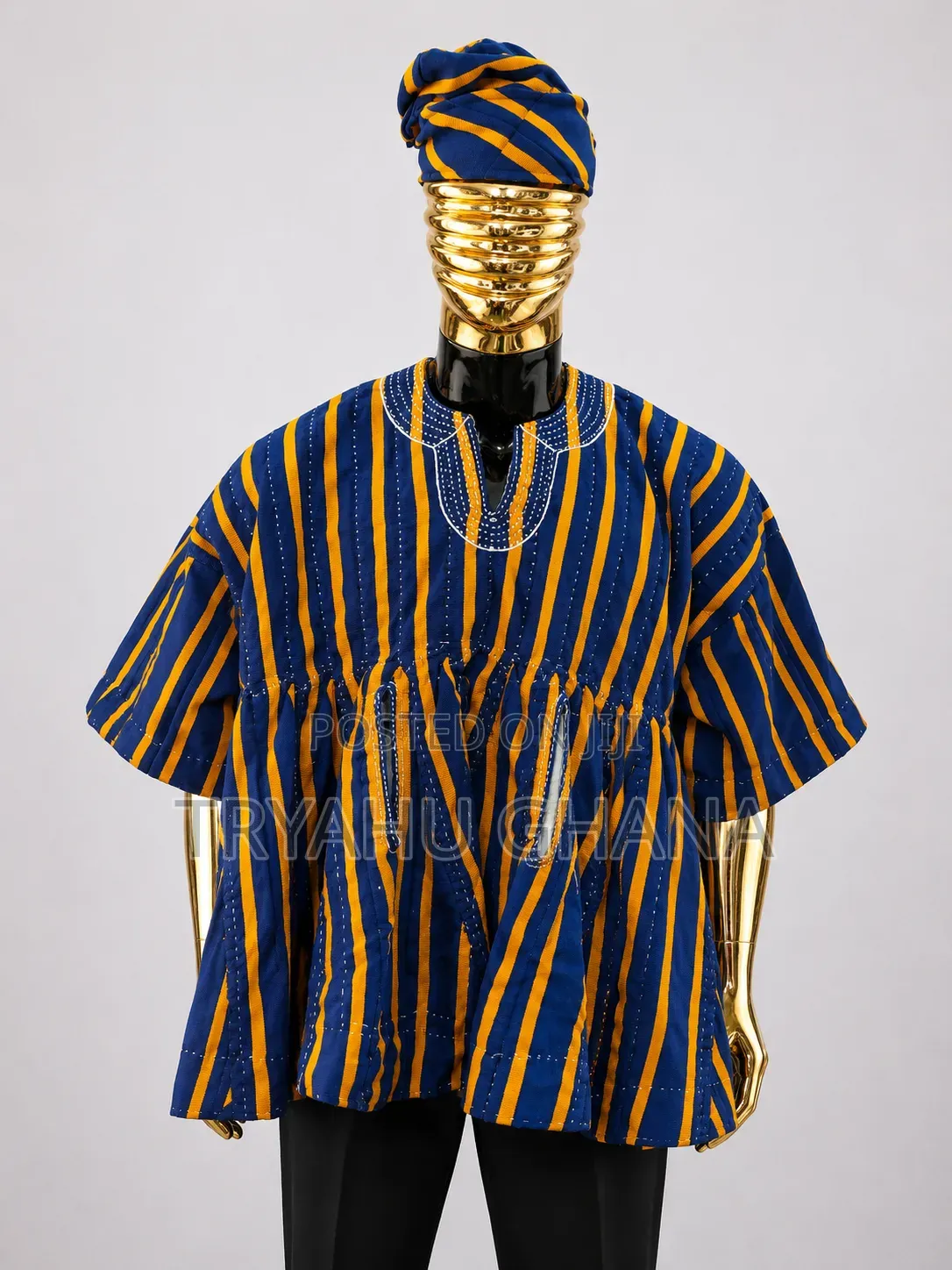 Purchase Now-Authentic Northern Ghana Handweaving Smock for Sale