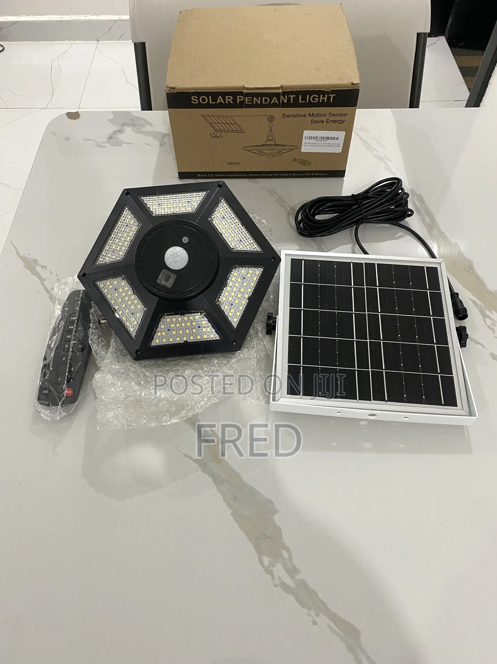 Solar Pendant Light Good For Poultry Farms