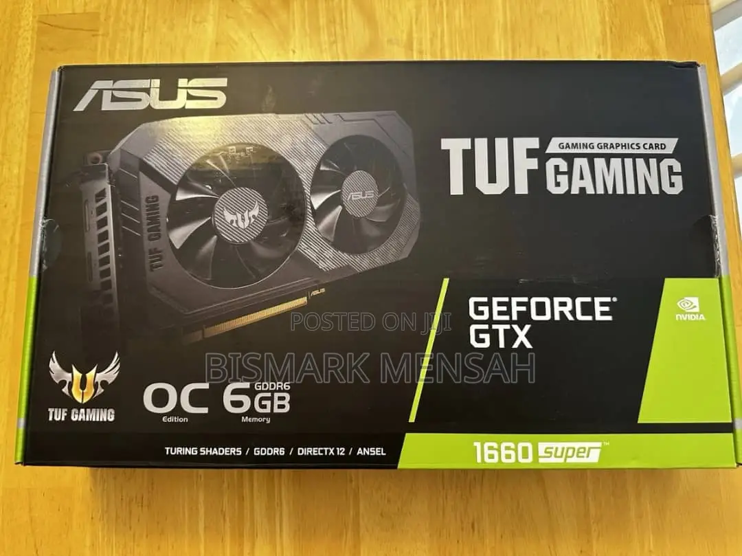Asus Tuf Gaming Geforce GTX 1660 Super Overclocked 6gb Edition Gddr6