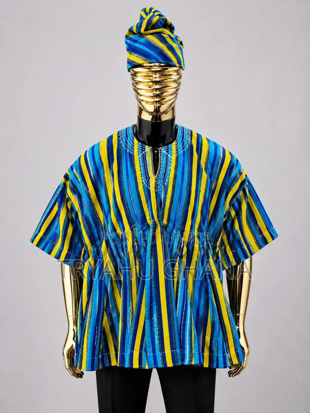 Buy Fugu Smock Online in Ghana | Executive African Smock Tryahu