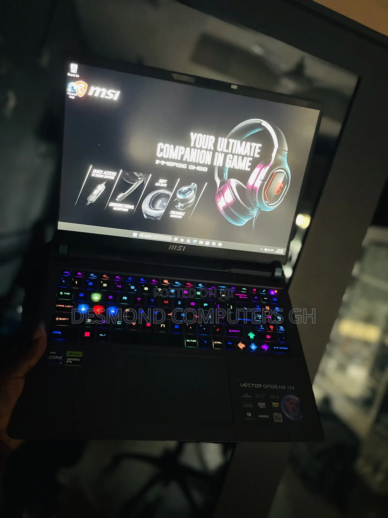 Laptop MSI Vector GP68 HX 13V 16GB Intel Core i9 SSD 1T