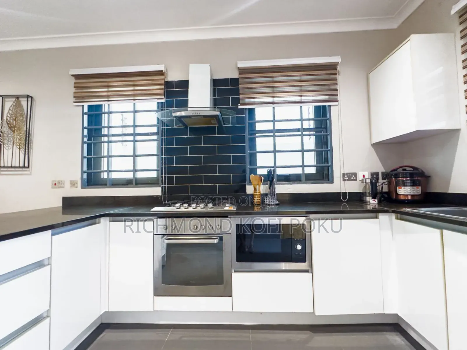 Furnished 4bdrm House in Kofis Realty, Papaye for rent
