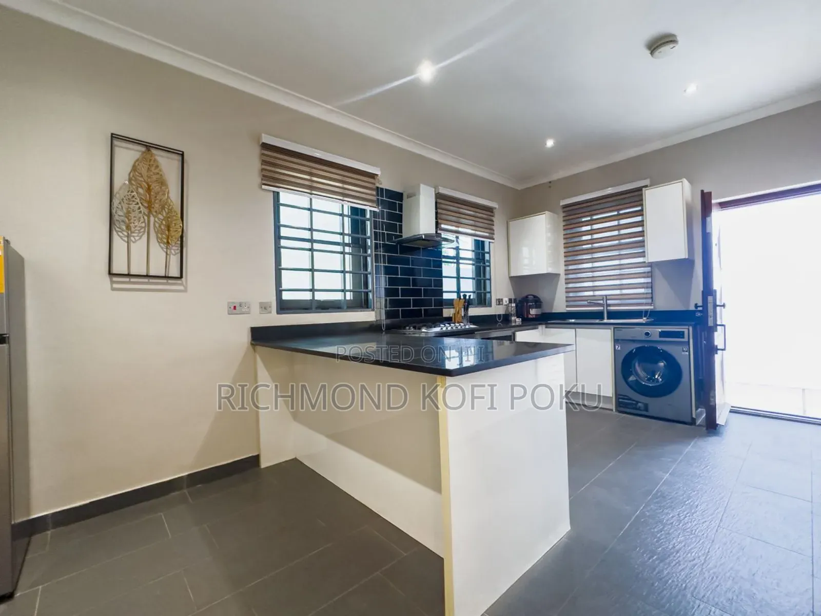 Furnished 4bdrm House in Kofis Realty, Papaye for rent