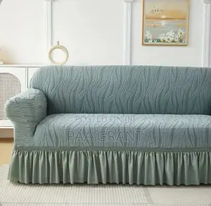 Modern Fluffy Velvet Thick Cotton Sofa Skirt Covers(Only Sold as a Set