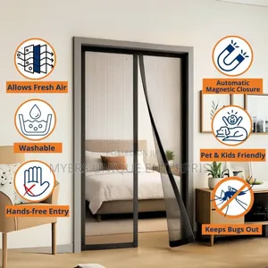 High Quality Magnetic Mosquito Door Net Made of Fiberglass
