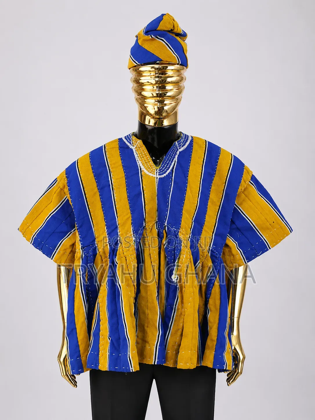 Premium Hand Sewn Batakari Smock in Accra- Tryahu