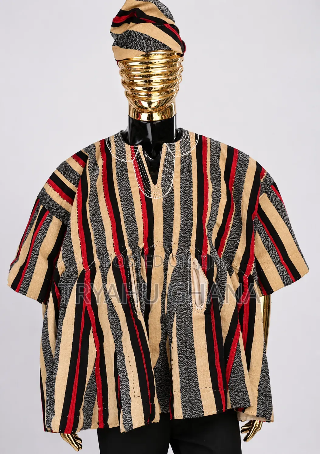 Men’S African Wear Ghana | Premium Batakari Collection Tryahu