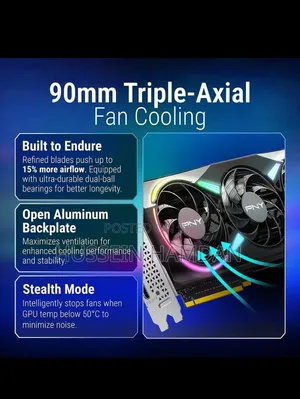 Pny Geforce RTX 5070 Epic-X Argb Oc Triple Fan 12gb Gpu