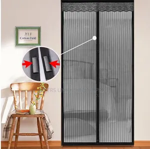 Magnetic Mesh Made of Fiberglass to Keep Bugs Away and Fresh Air In
