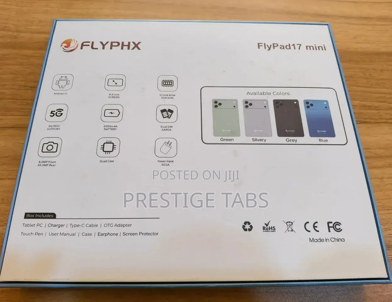 New Tablet 512 GB Silver