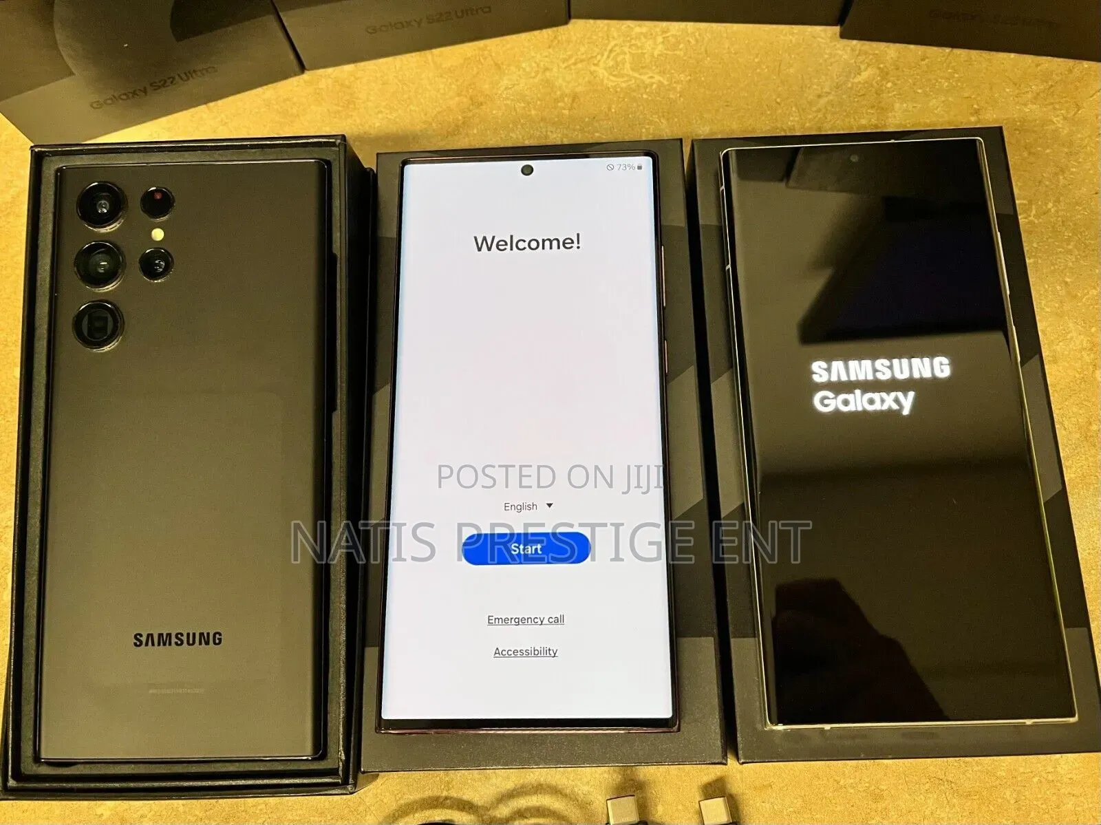 New Samsung Galaxy S22 Ultra 5G 128 GB Bronze