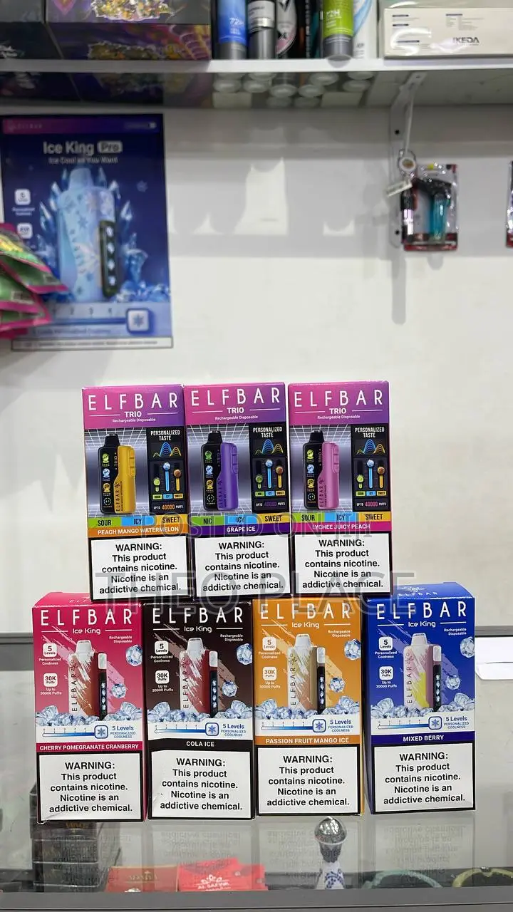 Elf Bar Ice King 30000 Puffs Rechargeable Disposable Vape – Cherry