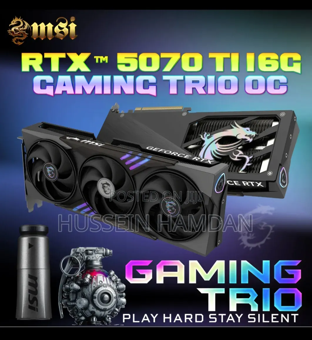 Msi Geforce RTX 5070 Ti Gaming Trio Oc Gpu