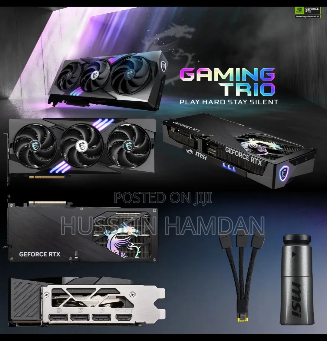 Msi Geforce RTX 5070 Ti Gaming Trio Oc Gpu