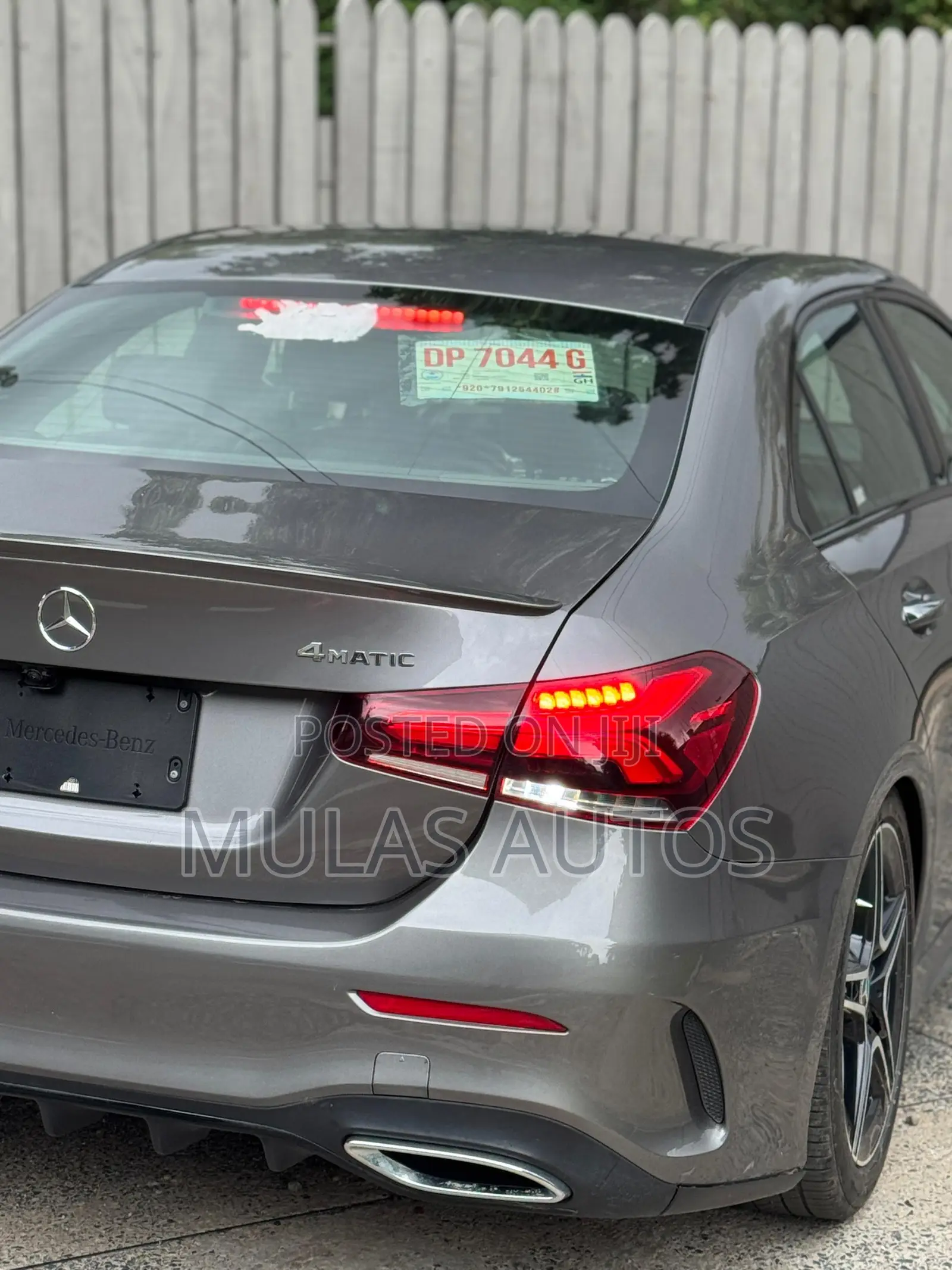 Mercedes-Benz A-Class A 220 4MATIC 2019 Gray